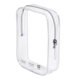 Packing Cubes Quart Size Travel Bag Tsa Approved Clear Toiletry Bag Small European International Must Haves Long Flight Airplane Essentials (1, Clear)