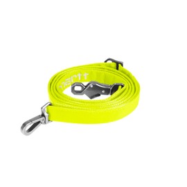 Carhartt Field Dog Leash, Durable 600-Denier Fabric W/Adjustable Metal D-Ring Hardware, Lime, Large