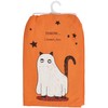 Primitives by Kathy Kitchen Towel - Meow.. I Mean Boo