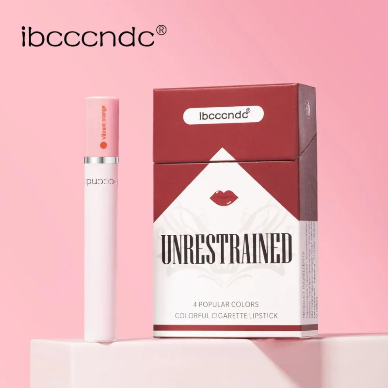 Set De Esmalte Labial Hidratante Mate De 4 Piezas