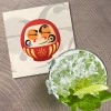 Unbranded Daruma Doll Japan Gift Crafty 4'' X 4'' Square
