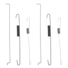 Brake Cable Spring,Snow Blower Throttle Spring,Gx270 Governor Spring,Tecumseh Snowblower Governor Link Rods Throttle Return Spring Governor Link Rod Set for Gx140 Gx160 16561 Ze1 020