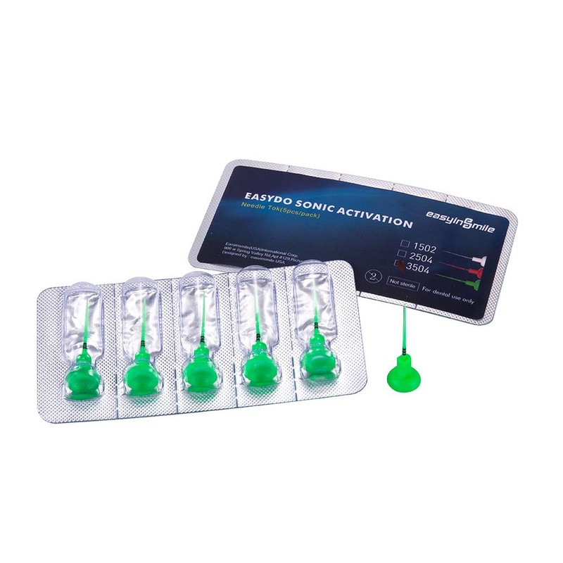 SNAWOP Easydo Sonic Activation System Needle Tips 60PCS #3504 Green