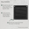Vent Systems 4.5" x 4.5" Inch (Opening Dimensions) - Pack