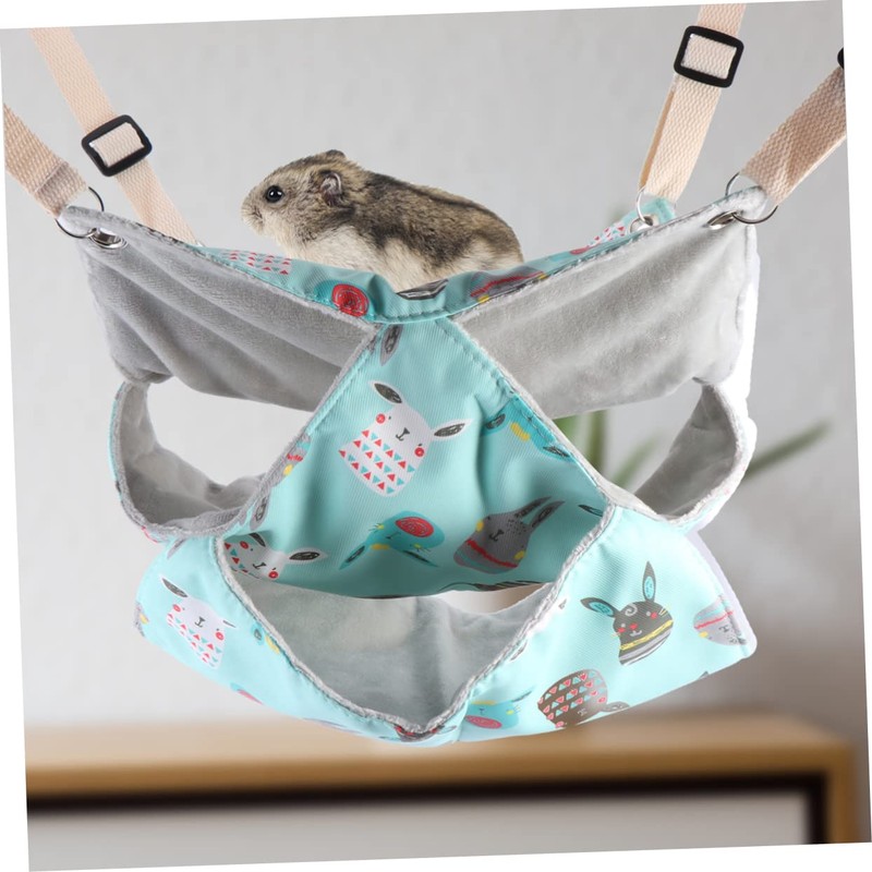 VILLFUL 1PC Adjustable Warm Hamster House Hanging Bed Bed for