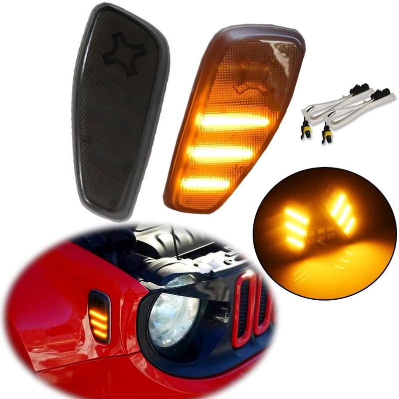 GTINTHEBOX - Kit de luces LED de color ámbar para