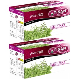 Melissa Tea (Lemon Balm) – Relaxing Herbal Tea | 40 Tea Bags, Natural Caffeine-Free Blend