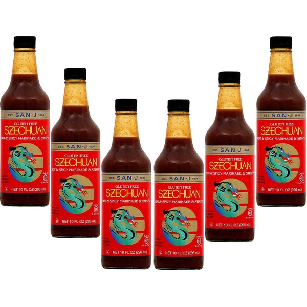 Hot and Spicy Szechuan Stir-Fry and Marinade 10 Ounces (Case of 6)