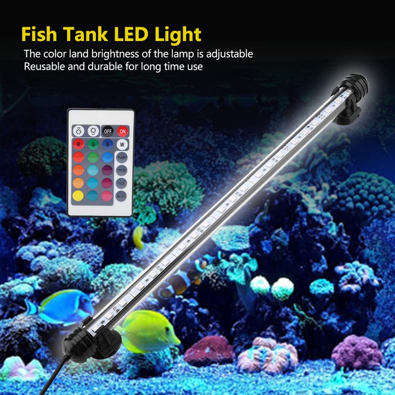 HeatResistant Thickened Fish Tank LED Lamp Light Aquarium Décor (MF21U,)