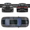 - Dual 12" Racing Stripes Air Release Self Healing Vinyl