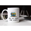 MoonWorks® Kaffee-Tasse Gaming Spruch do it for the loot Schatztruhe