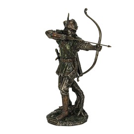 Veronese Design Robin Hood Shooting Arrow Portait Statue