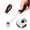 Double Edged Window Scraper, 2Pcs Glass Scraper and Long Handle