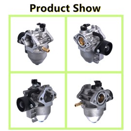 labwork 15004-0951 Carburetor With Primer Bulb Replacement for Kawasaki 15004-0833 15004-2071 FJ180V-AM00 AM11 AM12 AM17 Engines