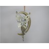 Fairy Crescent Moon Figurine Gold Wings Hanging Garden Yard Home