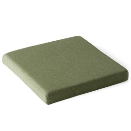 Air Resome Cushion, Zabuton, Low Rise, High Resilience, Urethane Cushion, Hue Sweatshirt, Green, Square