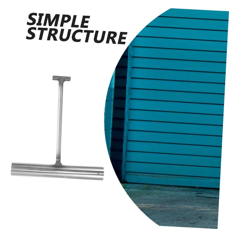 Angoily 2PCS Heavy Duty T-Shaped Manhole Hook for Lifting Manhole