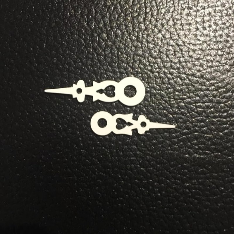 Cuckoo Clock Hands 1 3/8 inch Center Round Hole Minute