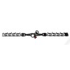Herm Sprenger Black Stainless Steel Prong Dog Training Collar with