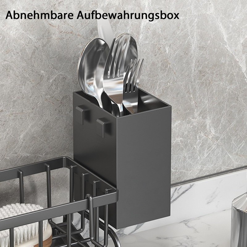 Koolkasa Kitchen Sink Organiser with Storage Tube