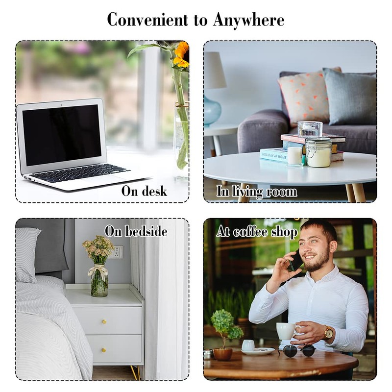HASAIKA Cup Warmer, Home and Office Drink Warmer with 3