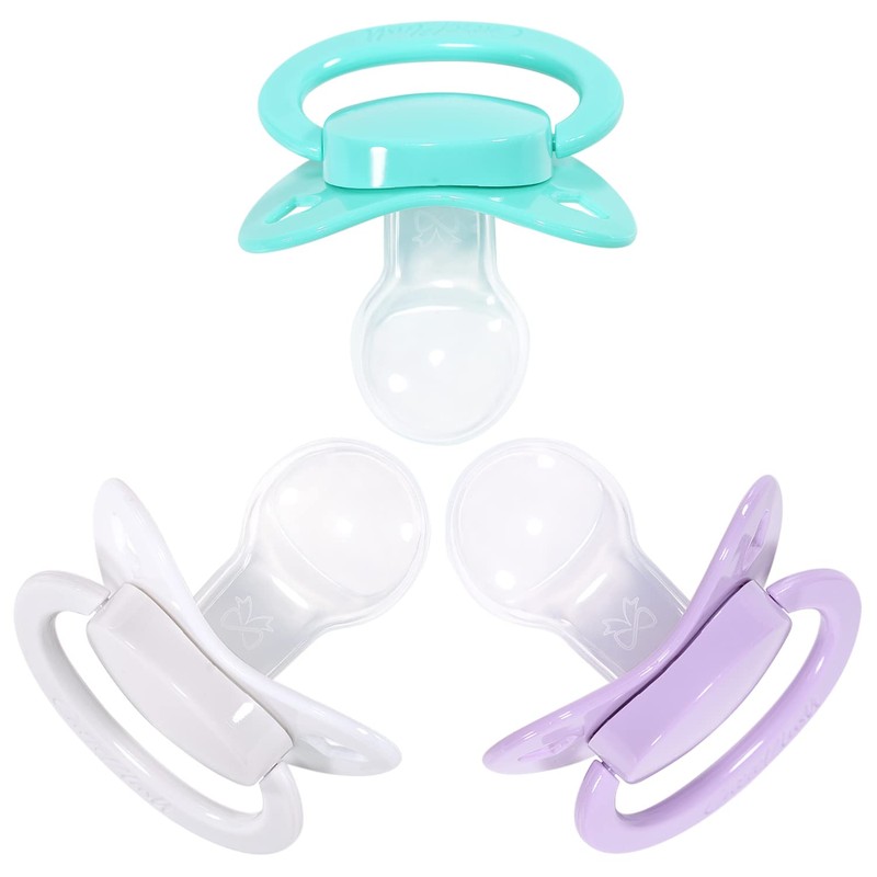 CutiePlusU Adult Size Dummy - Large Teat Shield Pack of