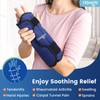 NEWGO Wrist Ice Pack Wrap for Hand, Flexible Carpal Tunnel
