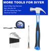 URASISTO 24-Piece Household Tool Kit for Men Repair Hand Tool