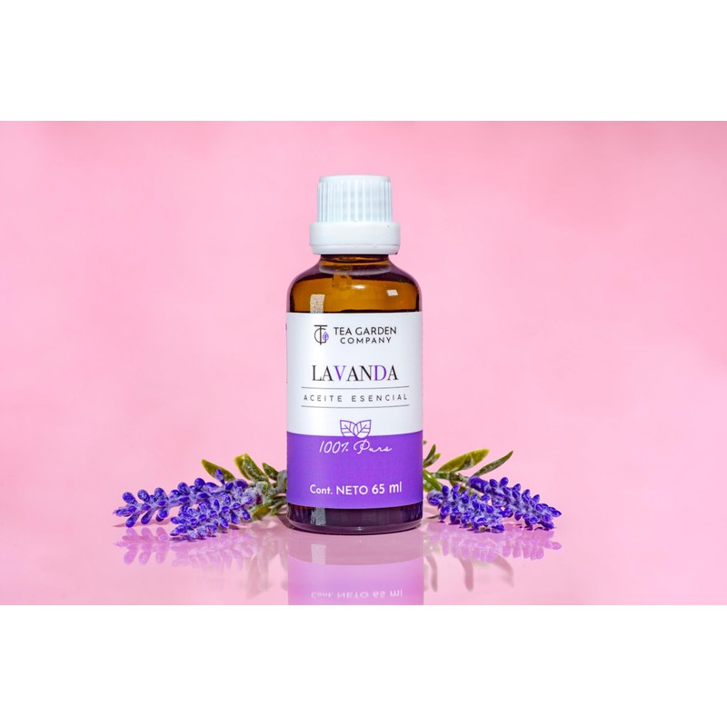 Tea Garden Company Aceite Esencial Puro Lavanda 100% Natural 65
