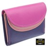 VISCONTI Rainbow Collection Small Leather Purse RFID and Tap and