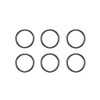 AO-1021 ミニ四駆パーツ 17・19mmローラー用ゴムリング(6個)
