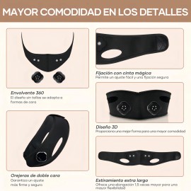 Faja De Electroestimulación Muscular Reductora De Papada Anlan