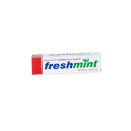 Freshmint Wholesale Lot of 144 Freshmint Anticavity Fluoride Toothpaste, 2.75 oz, Travel