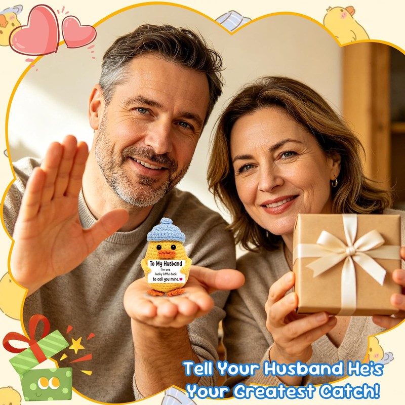 Fathers Day Presents for Husband from Wife – Crochet Duck