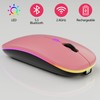 TQQ Wireless Mouse (Pink)