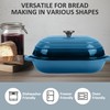 Fijxzct Premium Enameled Cast Iron Dutch Oven for Bread Baking