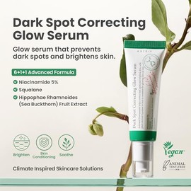 AXIS-Y Suero Niacinamida Corrector de manchas oscuras de 1.7 fl oz-1.69 onzas líquidas, Suero iluminador, Cuidado de la piel coreano, tratamiento de manchas oscuras, hiperpigmentación, 1 unit