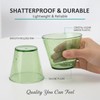 300-Pack 9oz Green Disposable Plastic Cups Cocktail Cup