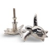 5MOONSUN5's Cast Iron Turtle knob Iron Nautical Cabinet Drawer Knobs