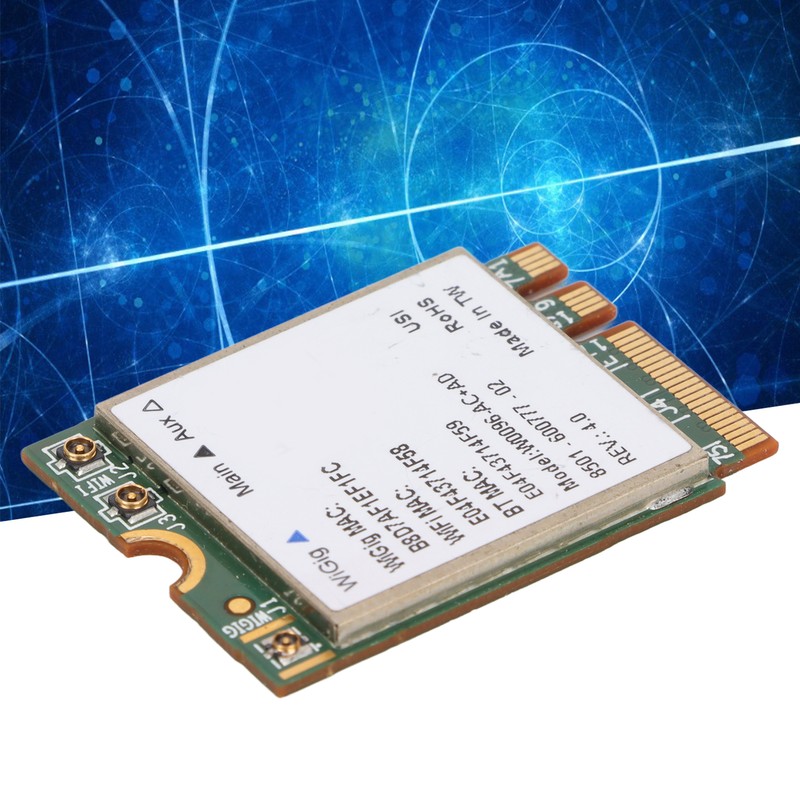 Wireless Net Card 867Mbps M.2 NGFF Wide Coverage 2.4Ghz 5Ghz