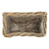Dehner Rattan Planter, Approx. 30 x 15 x 15 cm,
