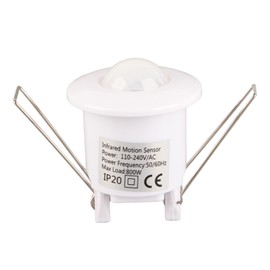 Mini Adjustable 360° Ceiling PIR Infrared Body Motion Sensor Detector Lamp Light Switch
