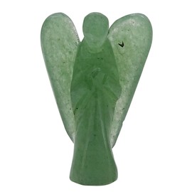 Harmonize Aventurine Stone Carved Reiki Healing Crystal Angel Psychic Guardian Spiritual Gift