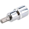 7mm Hex Bit Metric Allen Socket Male 1/2" Drive 55mm