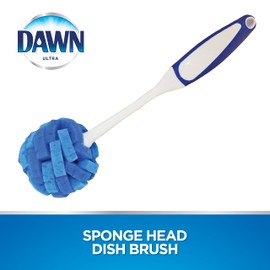 Dawn Ultra, Dish Puff Sponge, White