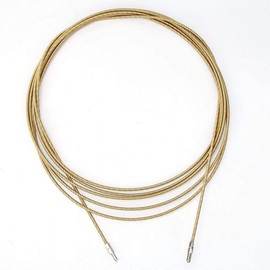 3 Cores Electrical Wire Threader Electrician Threading Device Cable Wire Puller Tool Fish Tape Fastener(20M) Used for Right Angle Pipe, Wall Slot