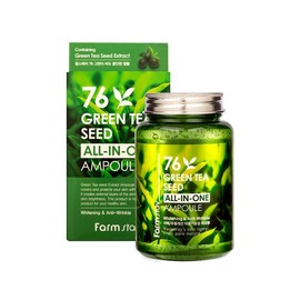 Farmstay 76 Green Tea Seed All-in-One Ampoule 250ml / 팜스테이 76 그린티 씨드 올인원 앰플 250ml