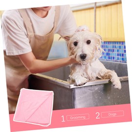 BESPORTBLE Rapid Drying Microfiber Towel for Pets Super Absorbent Bath Towel for Dogs Absorption Design for Travel for Bathing and Beach Use