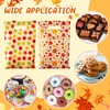 TaoBary 100 Pcs Plastic Fall Gift Bags Bulk 11.8" x