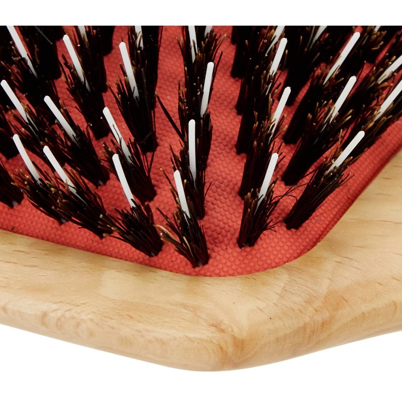 Wooden Brush With Nylon Pins 13 Rows